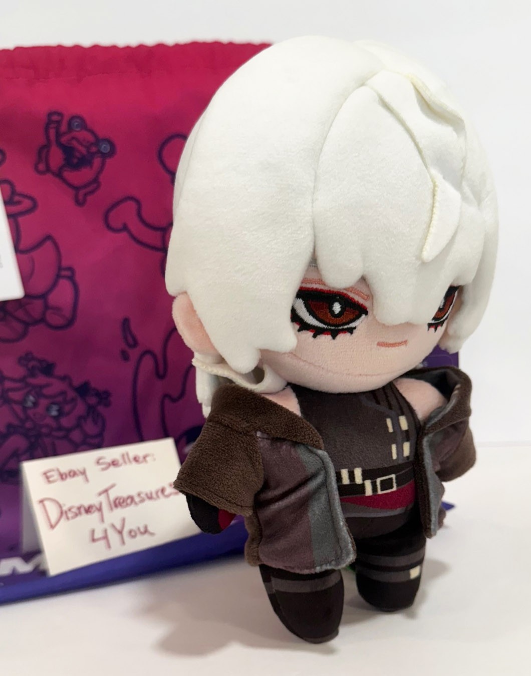 Makeship Grim Reaper Standing Plushie Date With Death Video Game Plush NEW Rare
