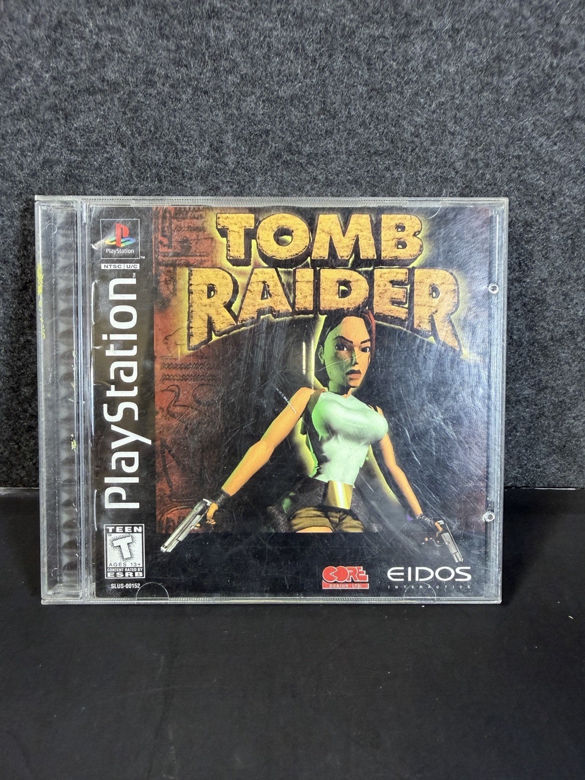 Tomb Raider [Black Label] (Sony PlayStation 1 PS1, 1996)