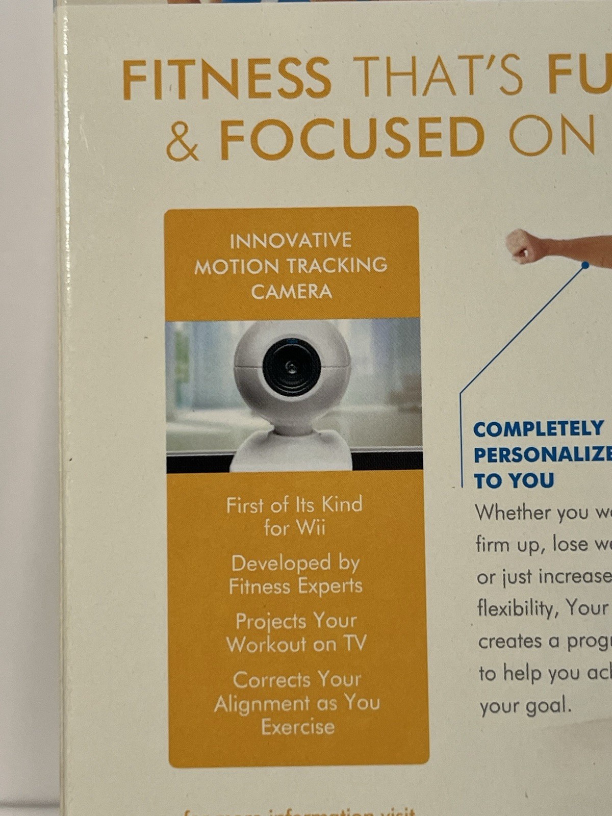 Wii Your Shape Game Featuring Jenny McCarthy With Motion Tracking Camera