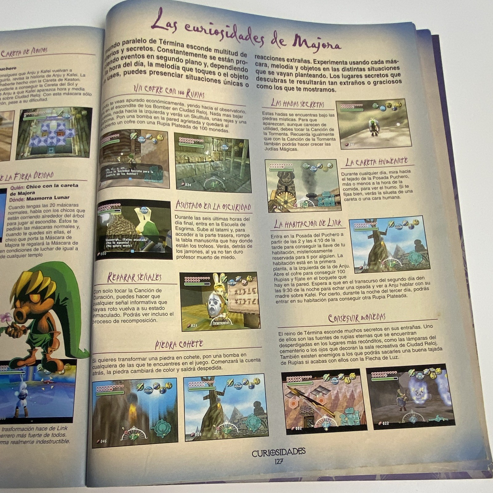 Nintendo Accion Legend Of Zelda Majora’s Mask Official Guide From Spain