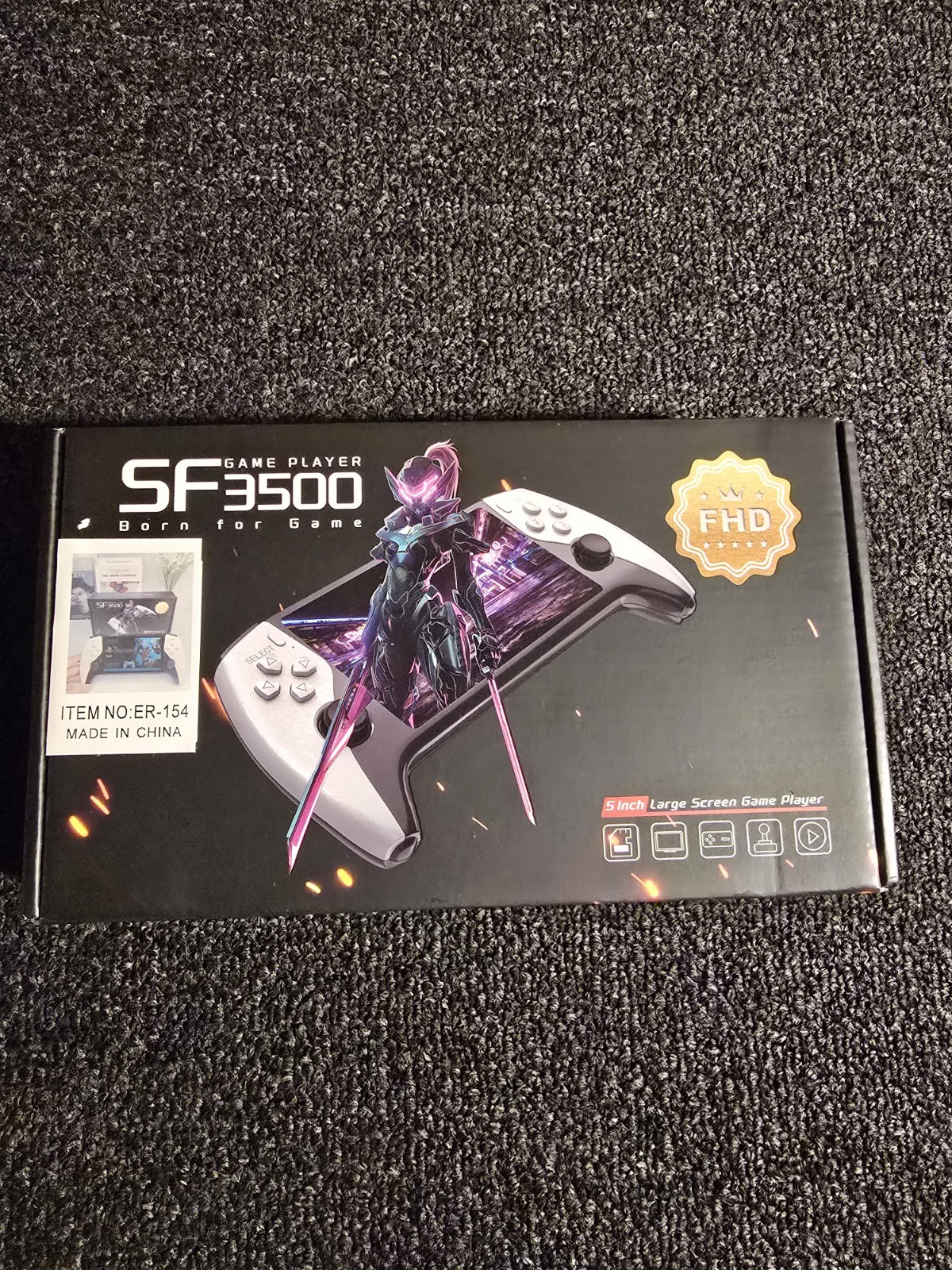H4- SF3500 Retro Handheld Game Console 5″ HD IPS Screen, 20000 Games ***