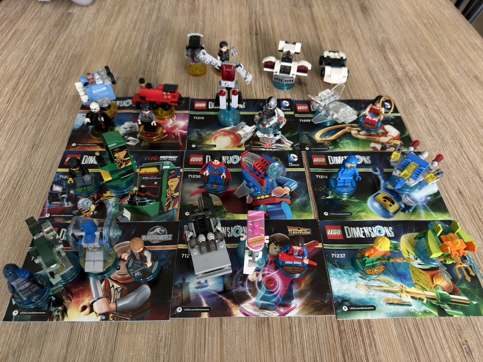 LEGO Dimensions lot all complete PS4 Harry Potter DC Comics Fantastic Beasts