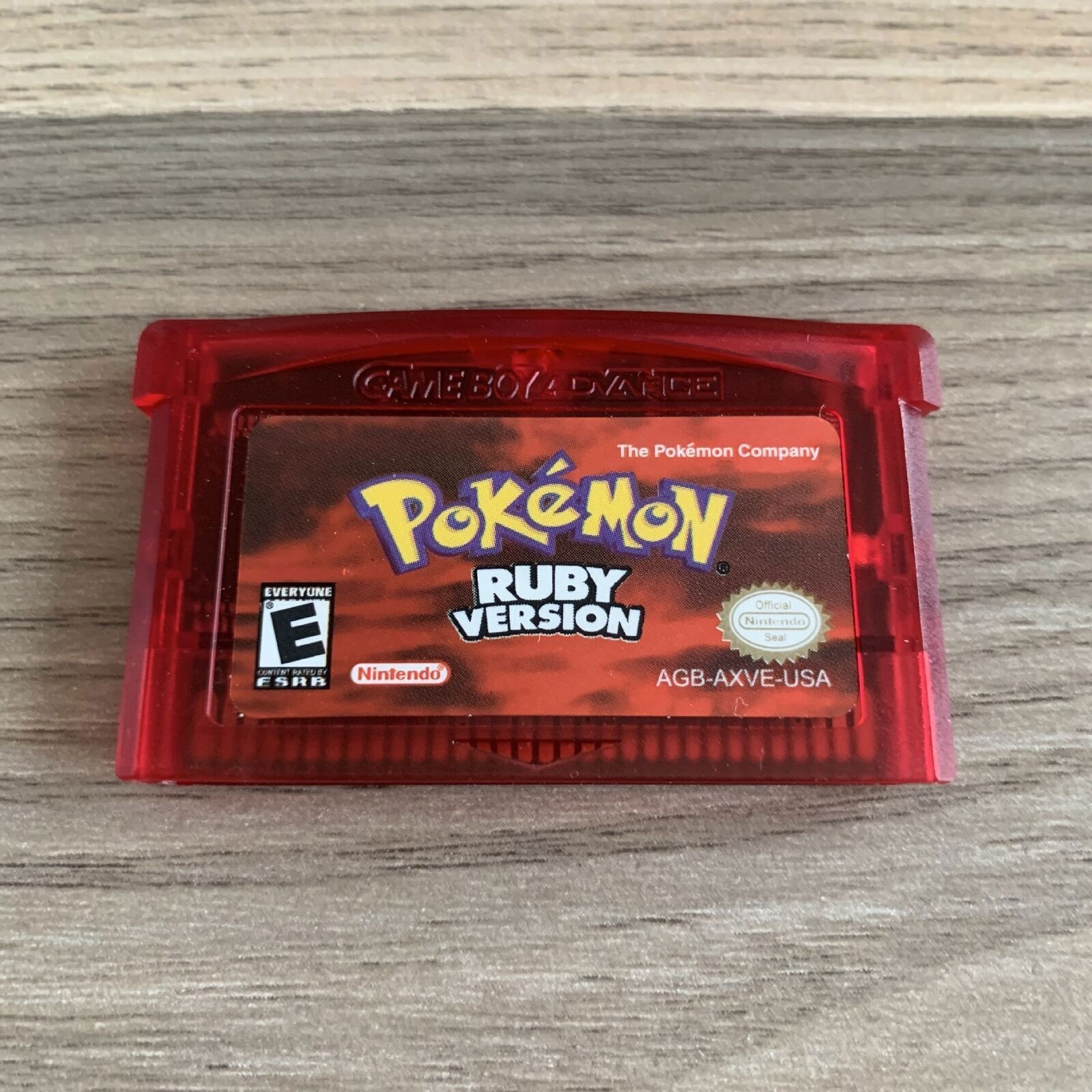 Game Card Ruby/ Sapphire/ Emerald/ Fire Red/ Leaf Green For Pokemon GBM GBA