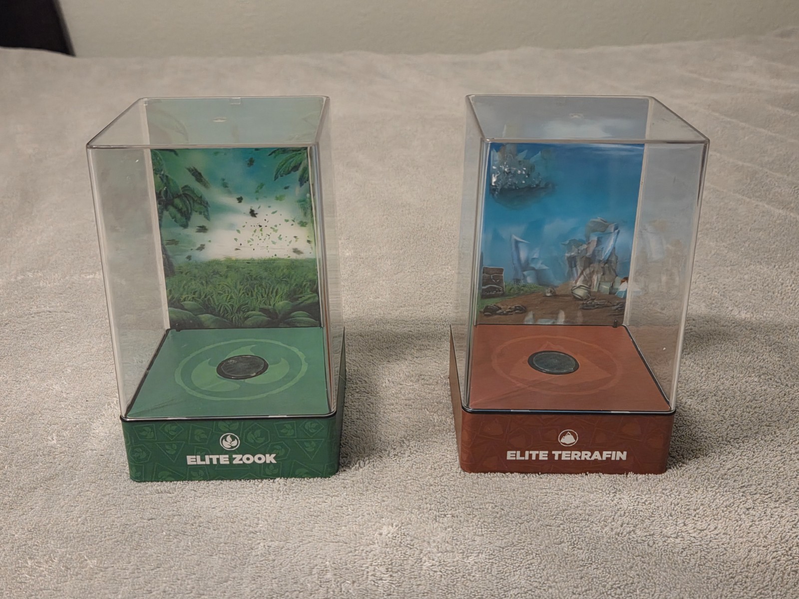 Skylanders Eon’s Elite – Elite Zook & Elite Terrafin Cases Only No Figures