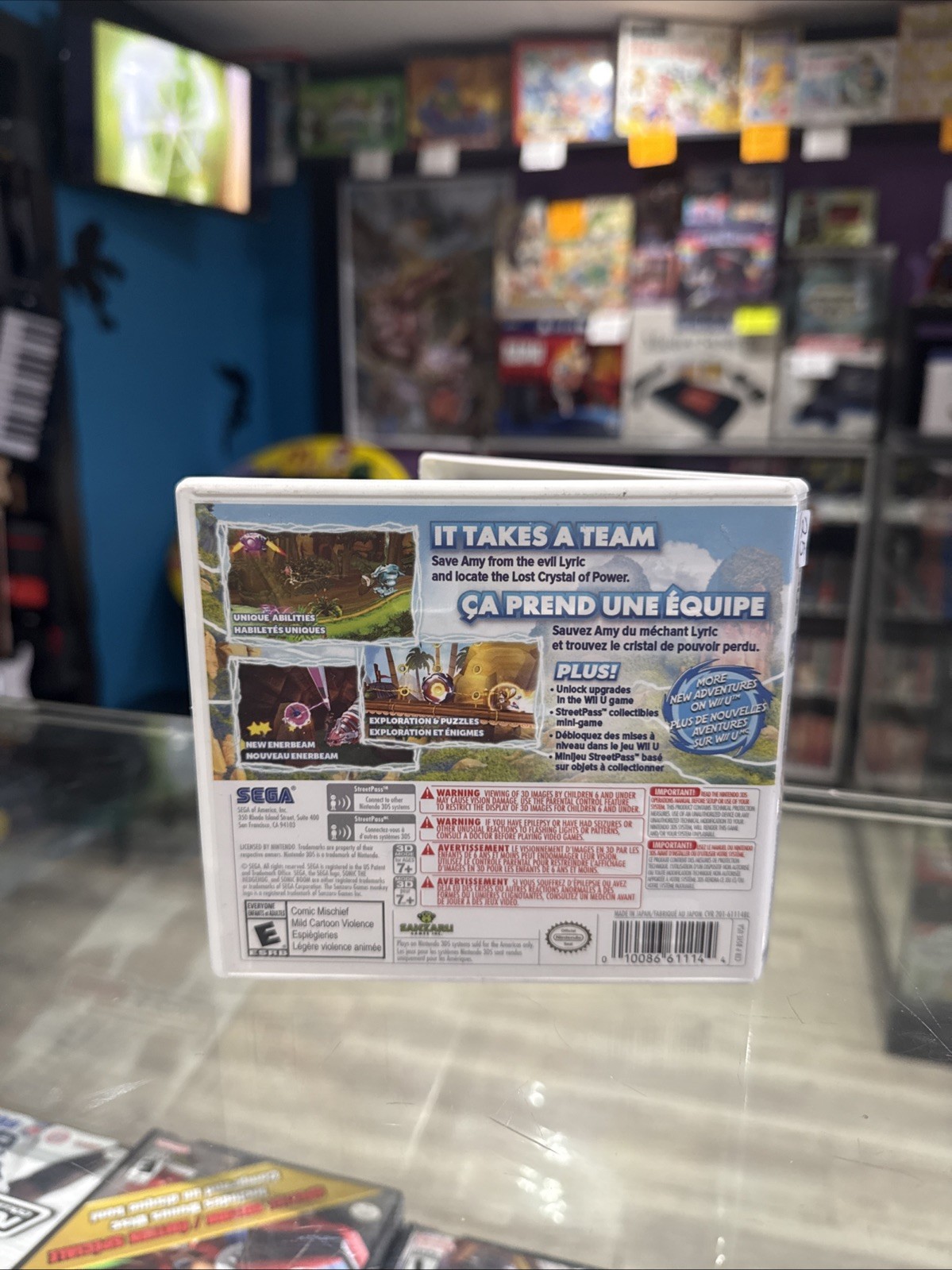 Sonic Boom : Shattered Crystal – Nintendo 3DS – CIB Complete Tested