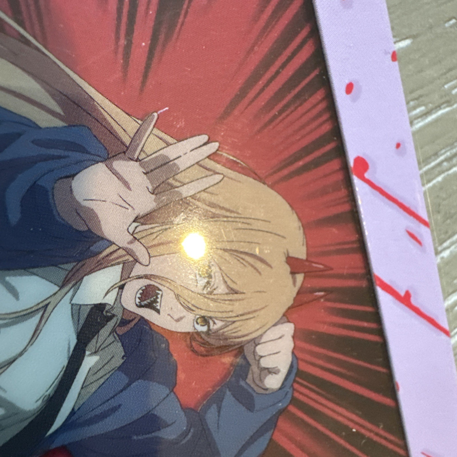 FiGPiN CHAINSAW MAN POWER CYBERCEL CARD COMMON *NEW*