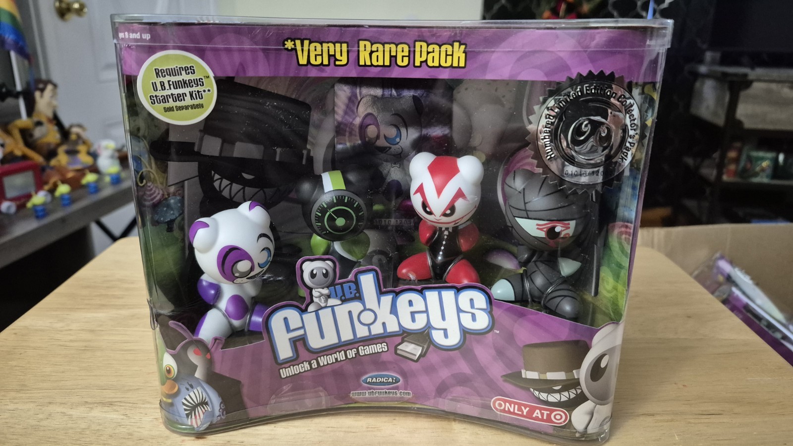 2008 New Sealed Funkeys Very Rare Limited Edition of 12K Collectors Pack
