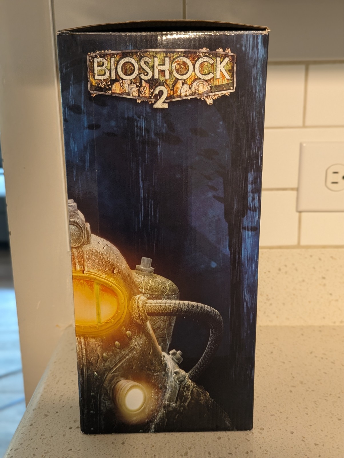 BioShock 2 Subject Omega Little Sister NECA Bunny Splicer Mask Open Box