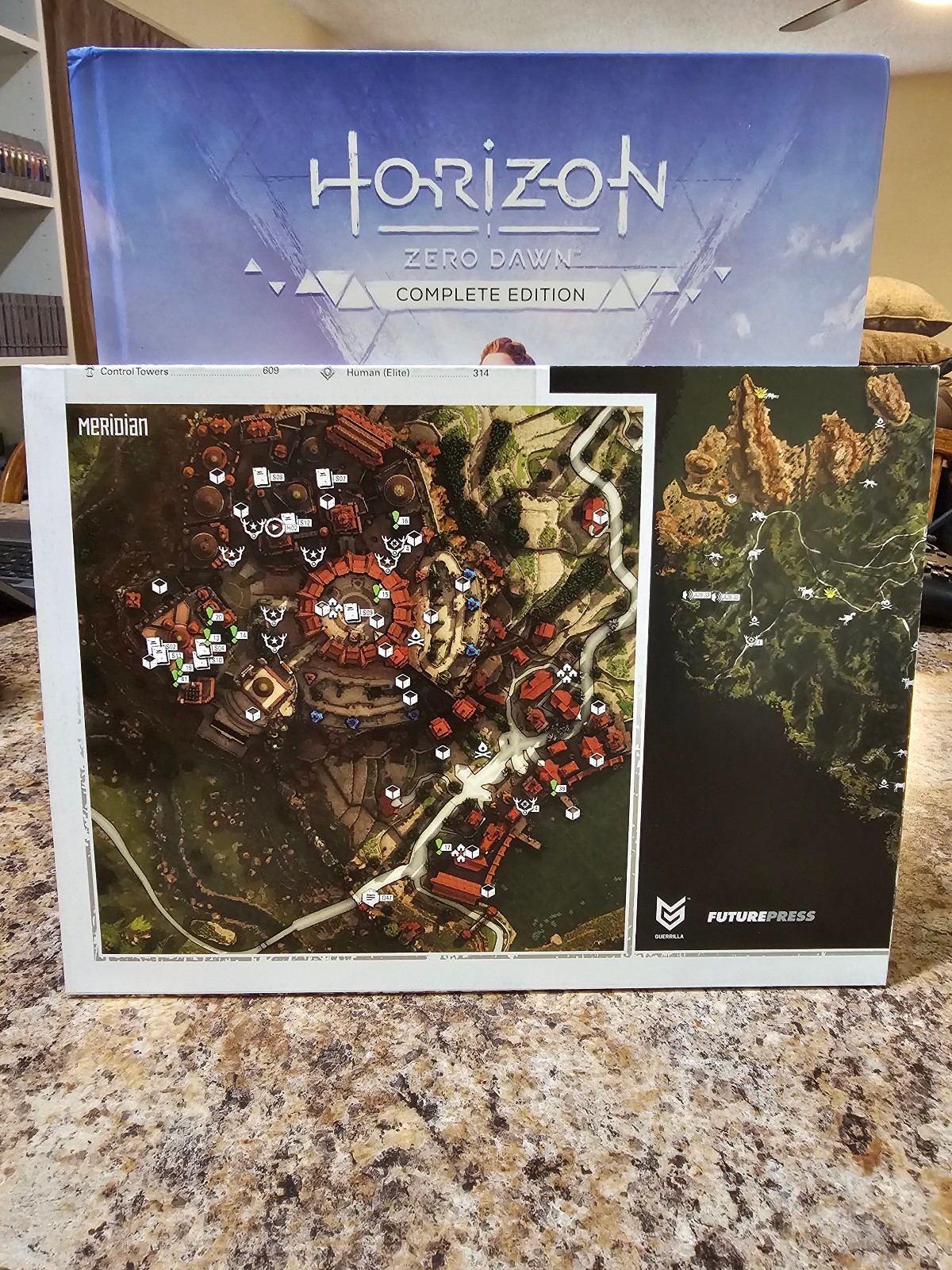 Horizon Zero Dawn Strategy Guide (Hardcover, 2020, Future Press) Aloy