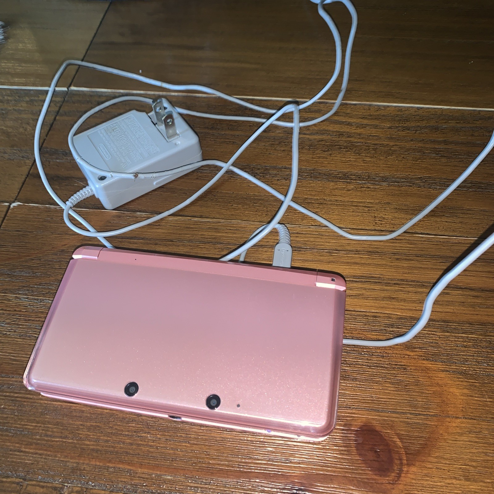 Nintendo 3DS Pearl Pink Handheld System Tested Read