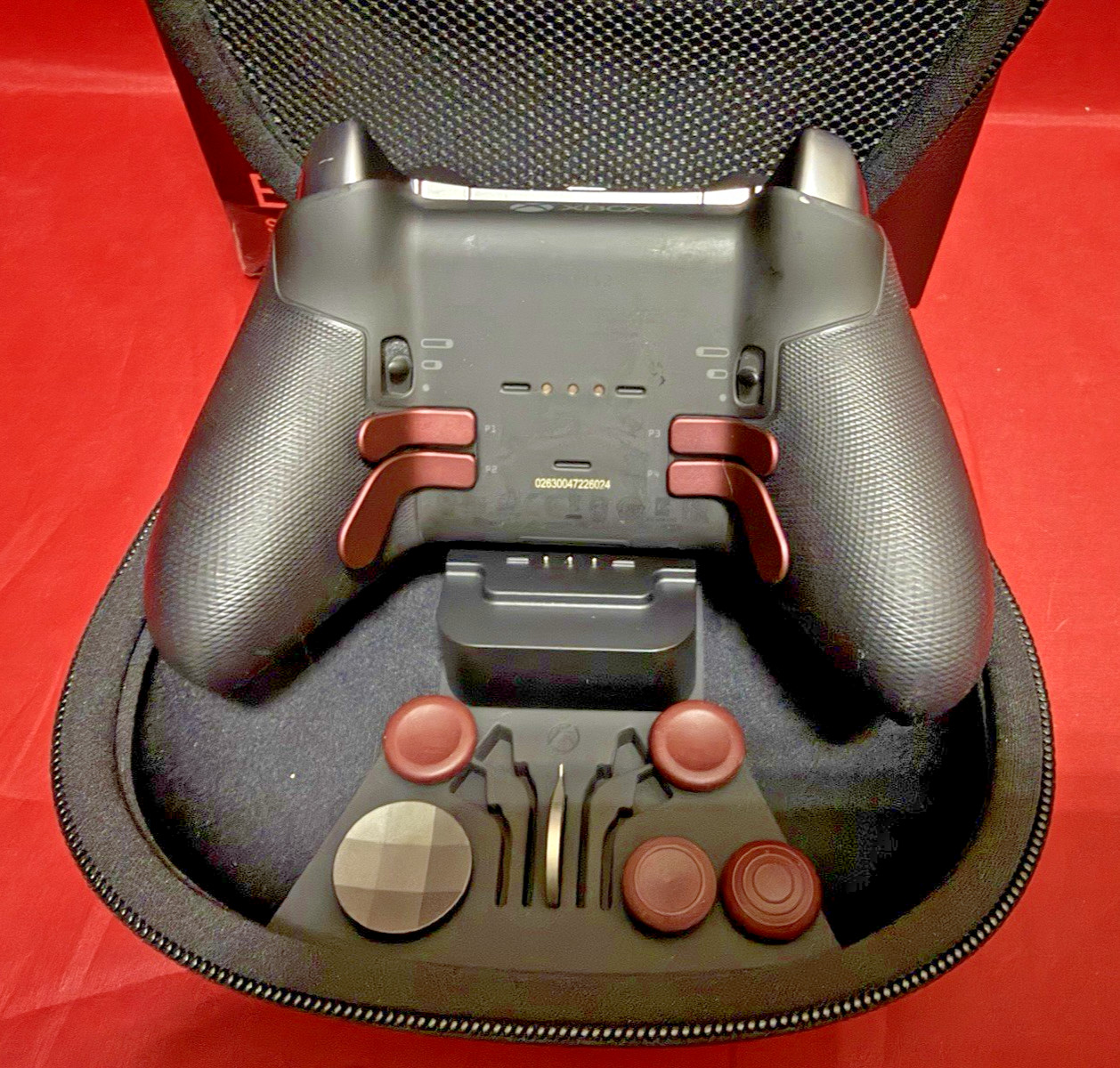 Microsoft Xbox Elite Series 2 Controller- DOOM The Dark Ages Shell + Accs + Case