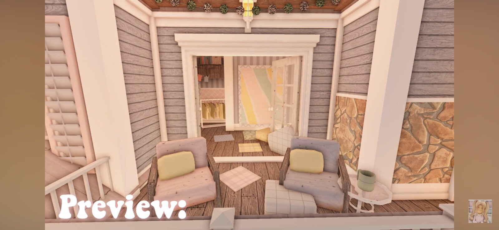 BLOXBURG SPRING COTTAGECORE FAMILY HOUSE.FAST BUILDER CHEAP SERVICE