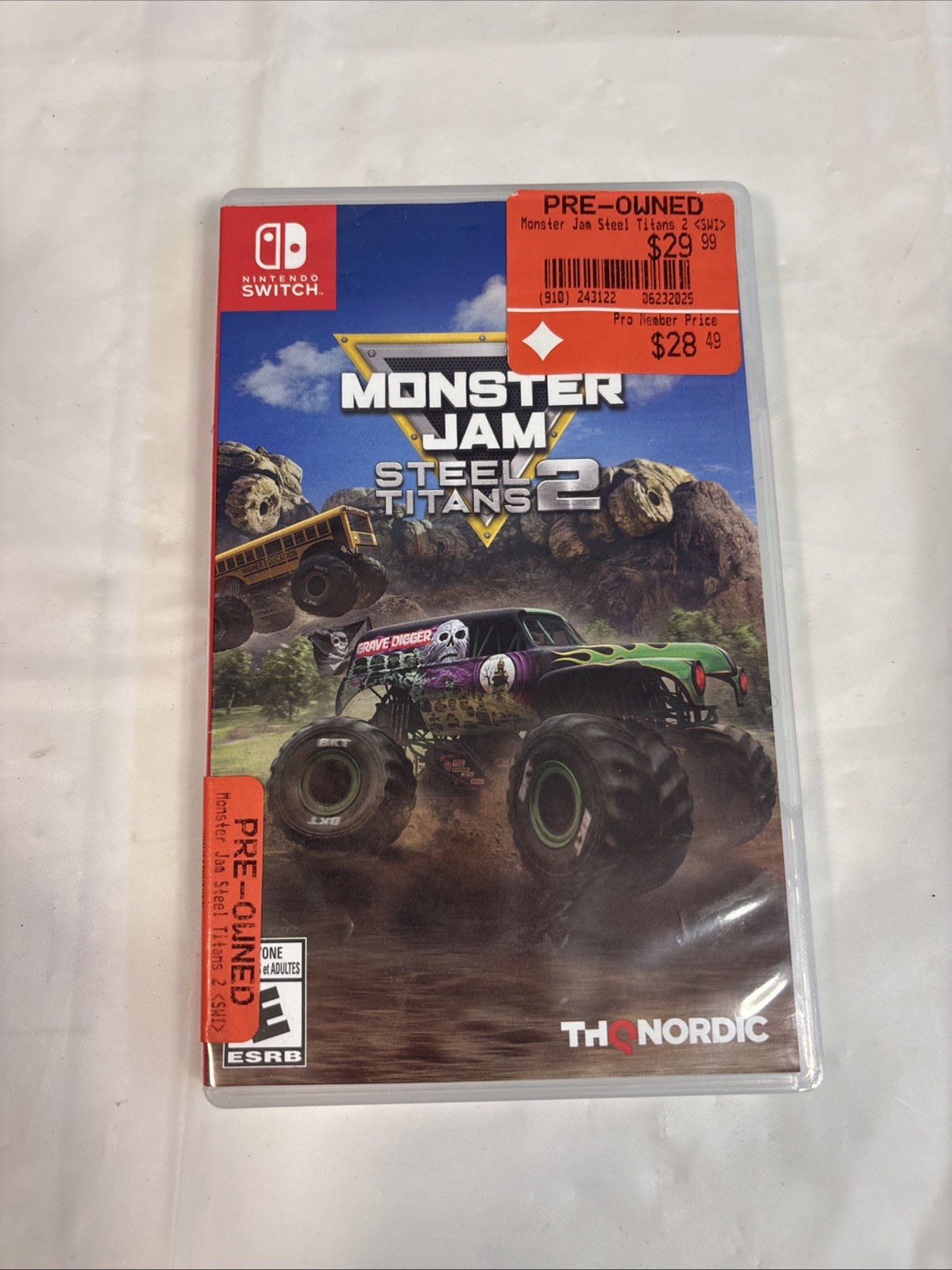 Nintendo Switch Lite HDH-001 With Case 3 Games 256 Gb SD Card