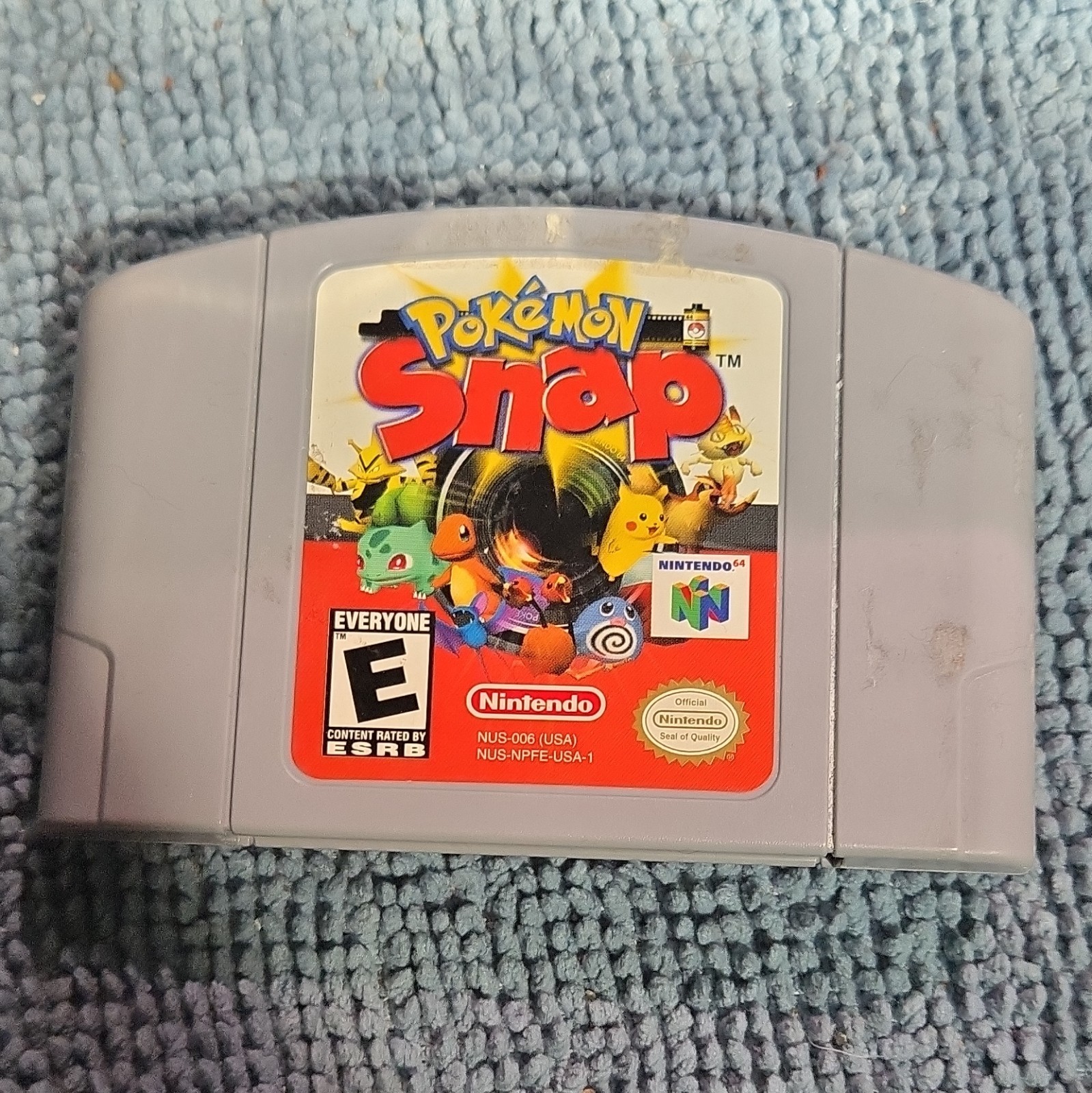 Pokemon Snap Nintendo 64 N64 Authentic Game Cartridge Tested Working