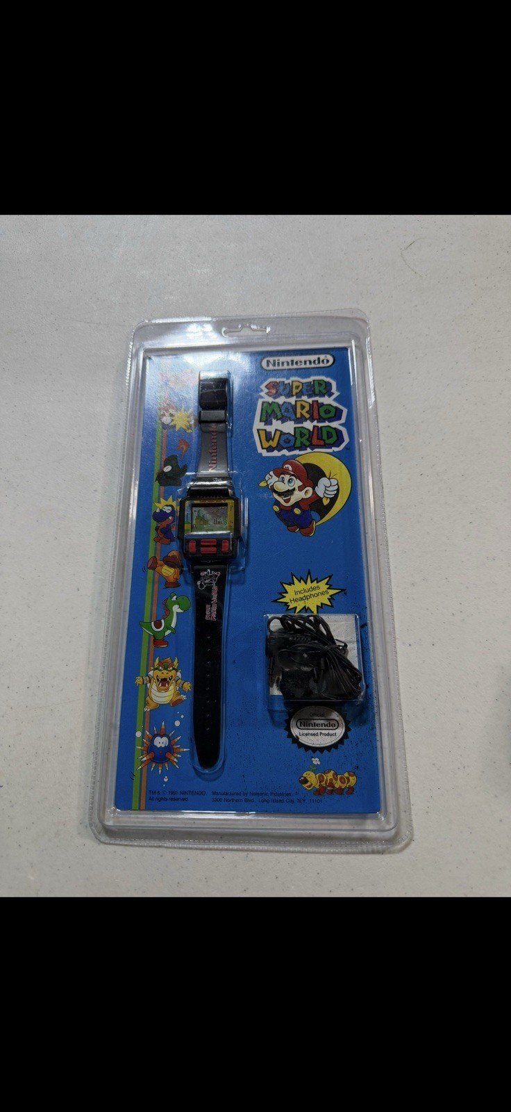 1991 Super Mario World Game Watch Nintendo Video Game New Sealed