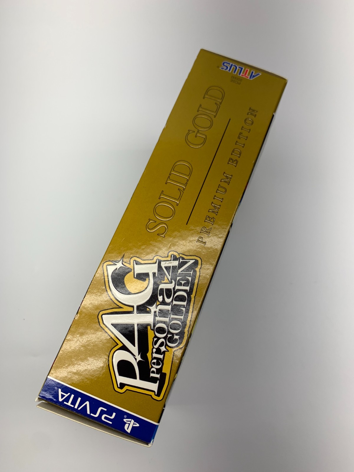 Persona 4 Golden SOLID GOLD Premium Edition • PlayStation Vita • COMPLETE CIB