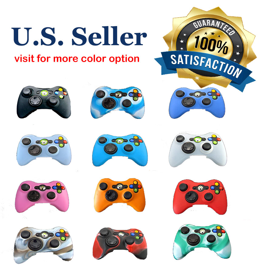 (Multi colors) Non-Slip Rubber Gel Silicon Cover Case For XBOX Controller