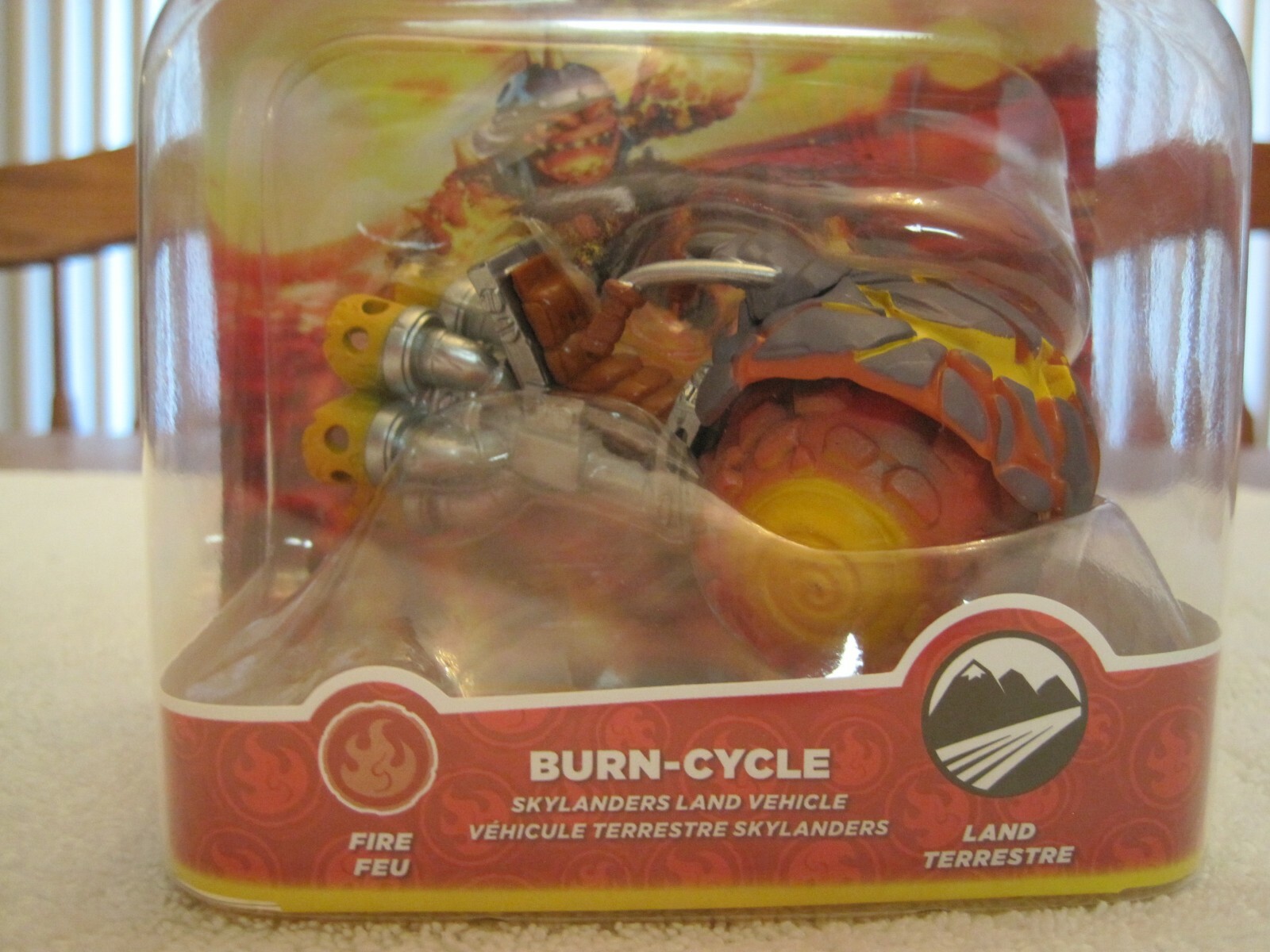 2015 SKYLANDERS SUPERCHARGERS BURN -CYCLE SKYLANDERS LAND VEHICLE–NEW