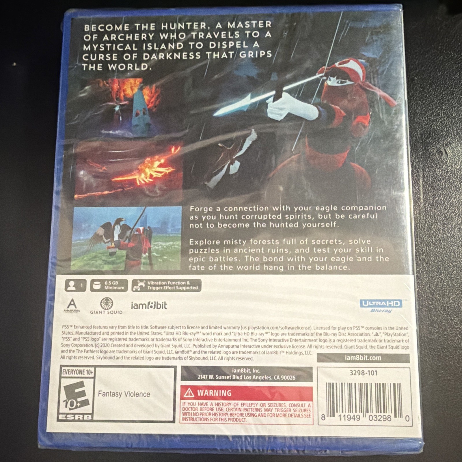 Annapurna Interactive The Pathless PS5 Action Adventure E10+ Rated
