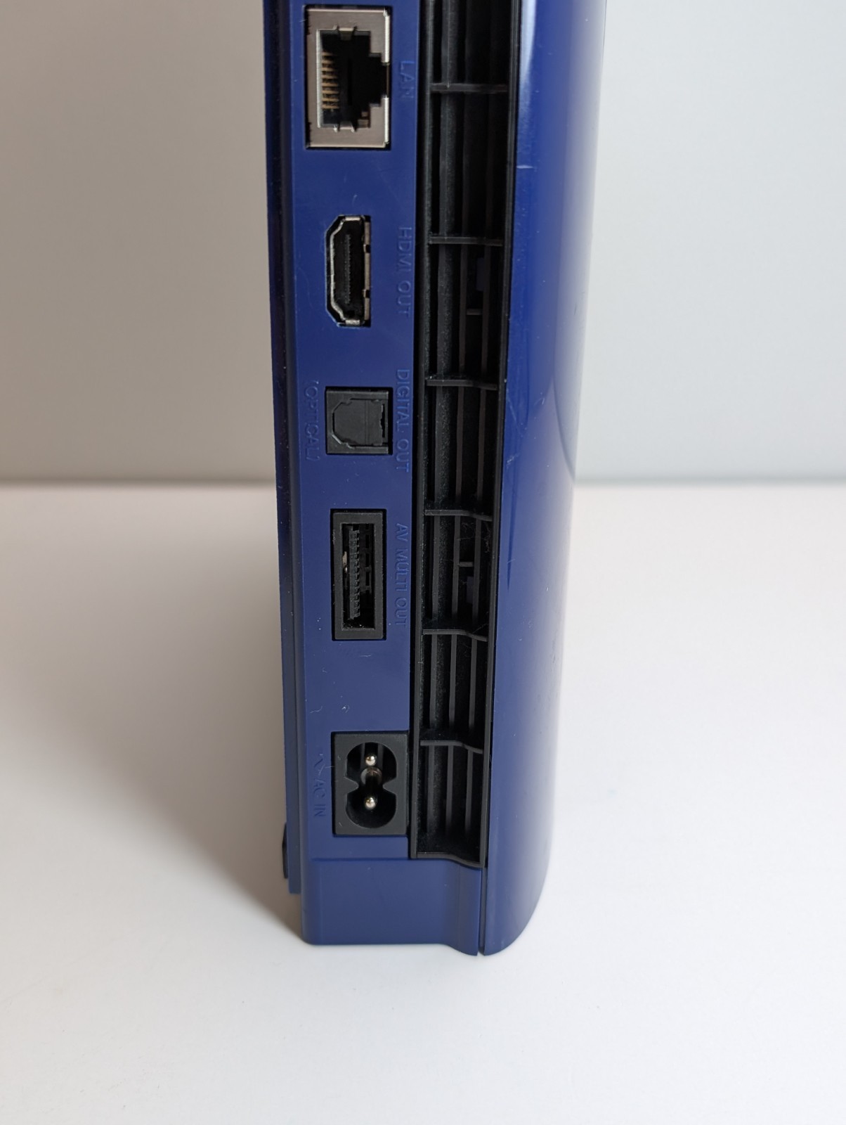 Sony PlayStation 3 Super Slim PS3 250GB Azurite Blue Console Gaming System Works