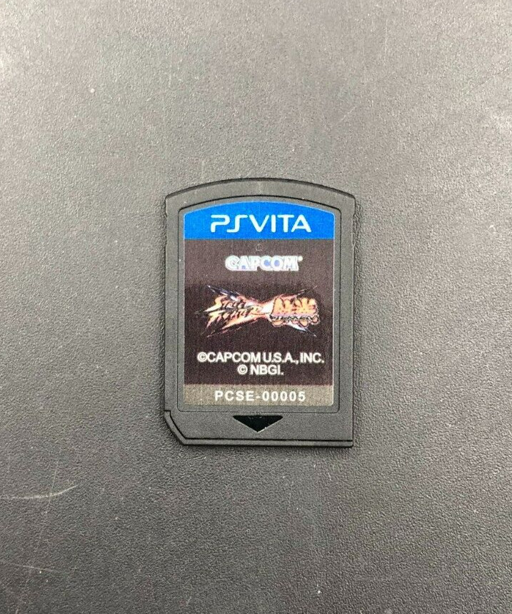 Street Fighter X Tekken (Sony PlayStation Vita, PSVITA) in Case w/ Insert