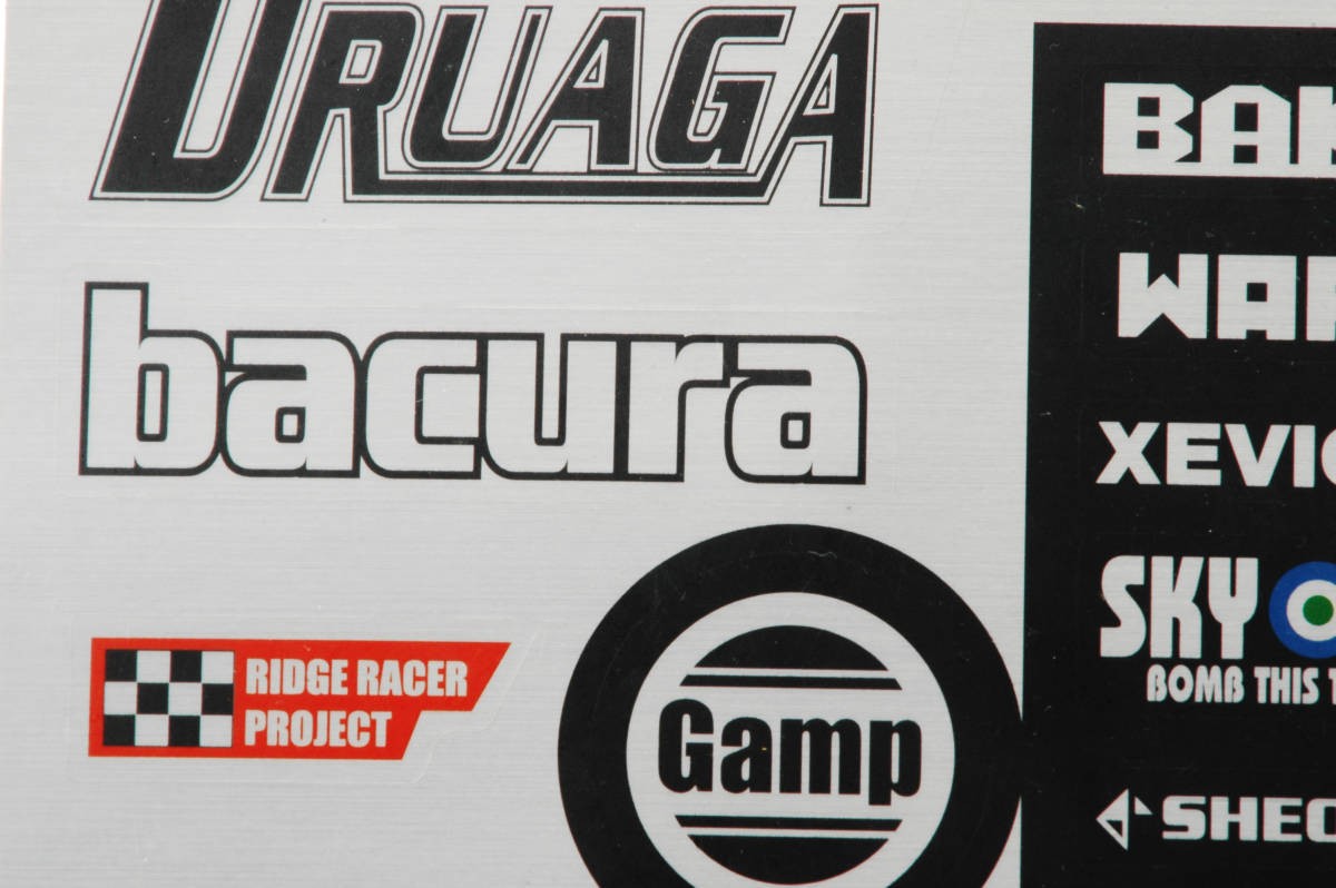 Namco Ridge Racers 2004 Bonus Sticker Pack