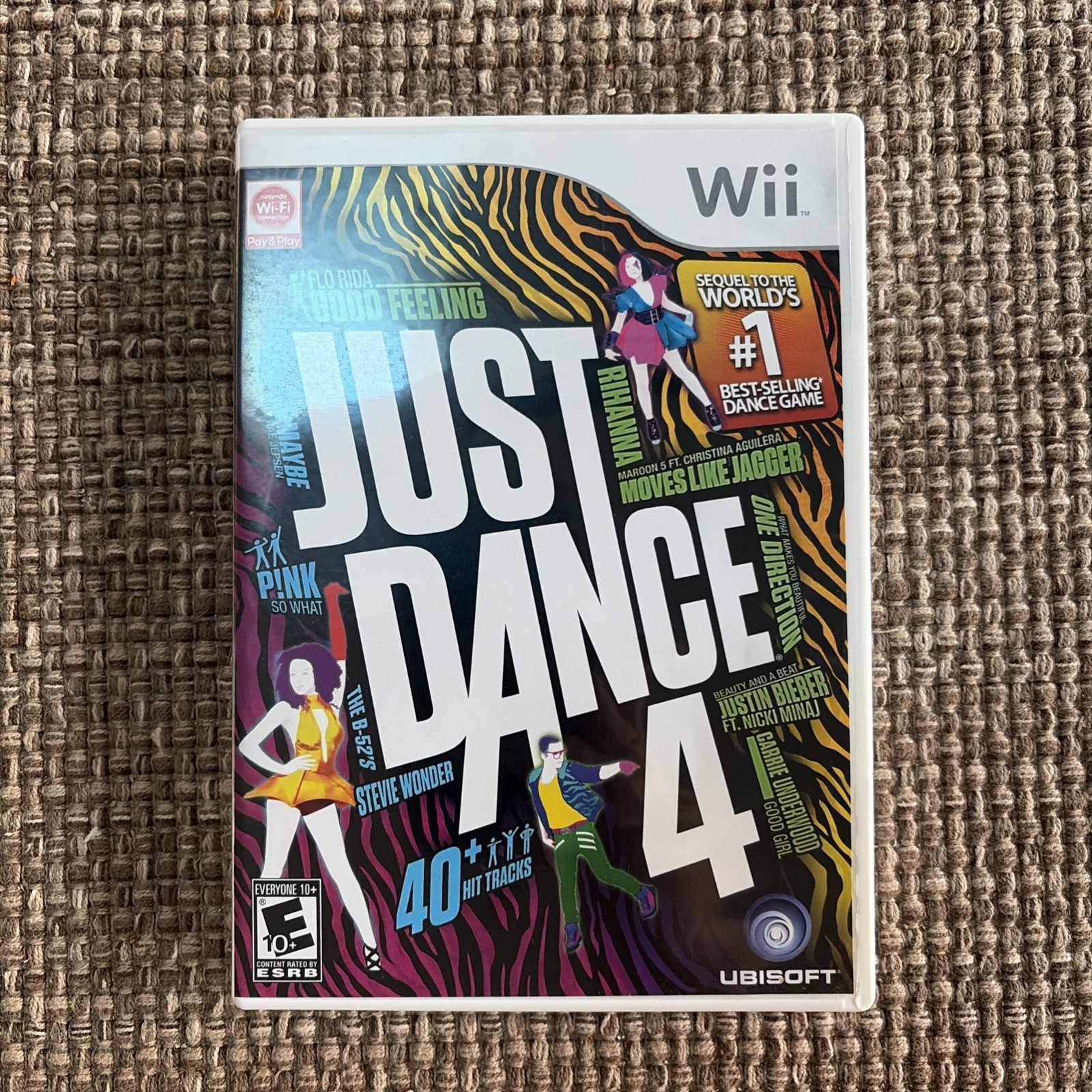 Just Dance 4 (Nintendo Wii, 2012) CIB Complete with Manual Tested
