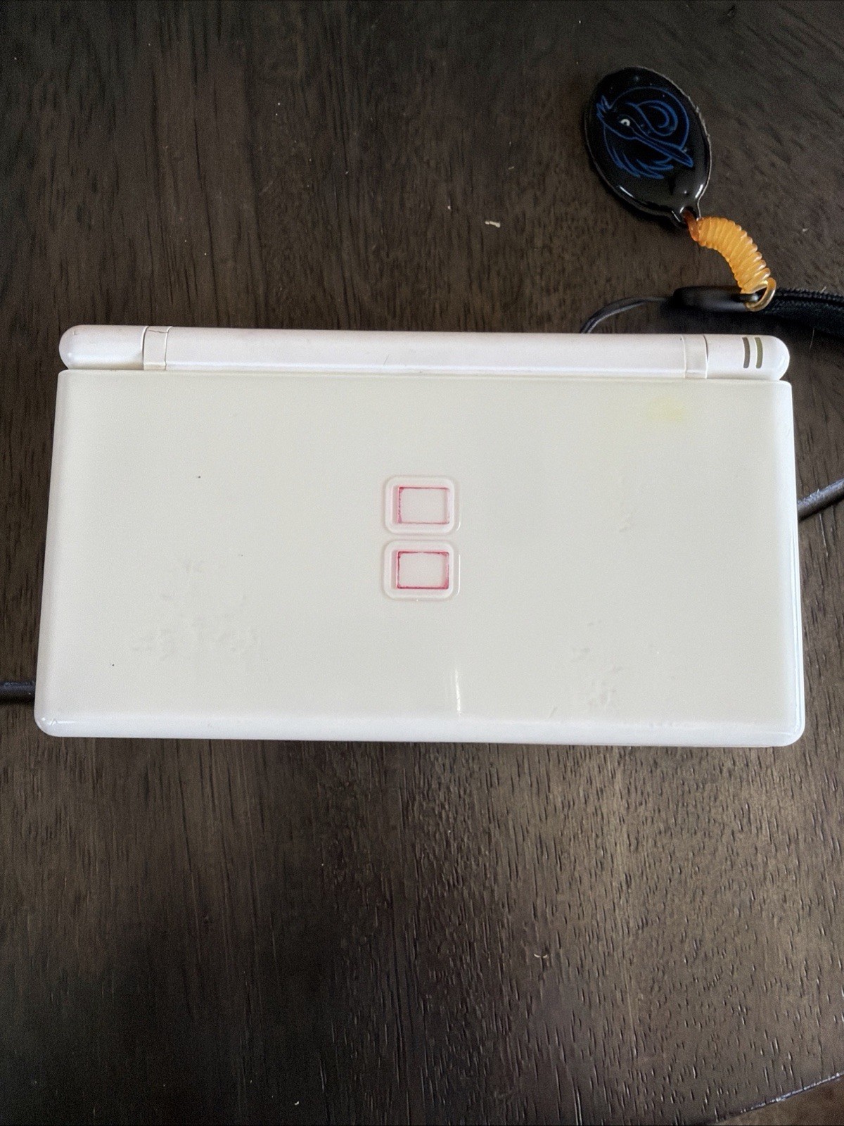 Nintendo DS Lite White Handheld System Working Condition W/stylus And Charger