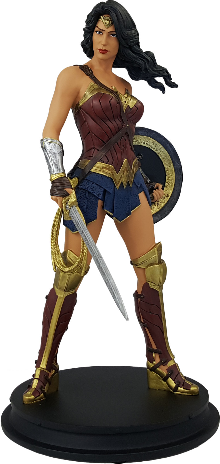 Icon Heroes: Wonder Woman Battle Ready 8″ Statue PBM Exclusive SUPERSALE