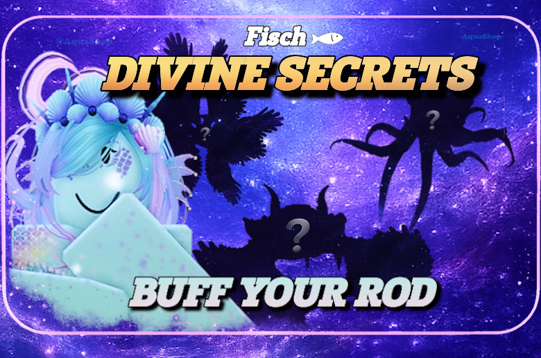 🔥🟢 [FISCH] Random Divine Fish x1 [Buff your rod with Mella Mermaid’s Quests]