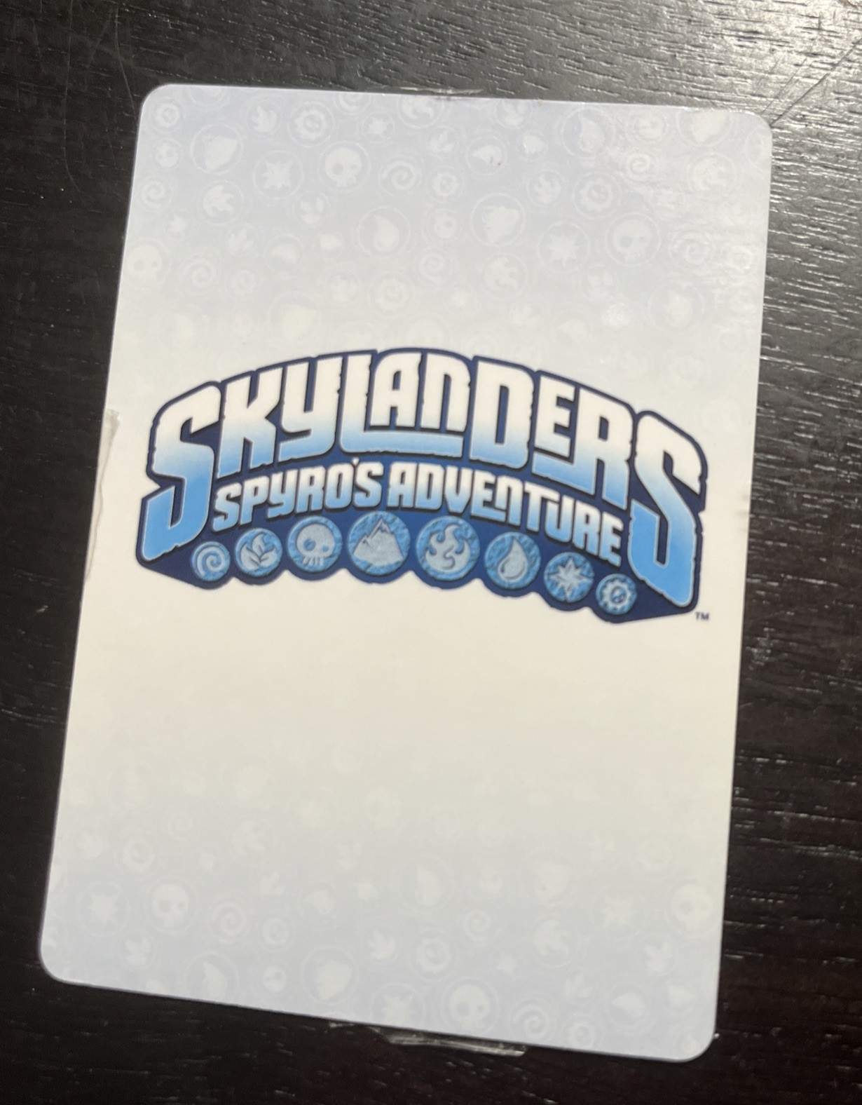 Skylanders Spyro’s Adventure Variant DARK SPYRO Series 1 2011 Figure WITH CARD
