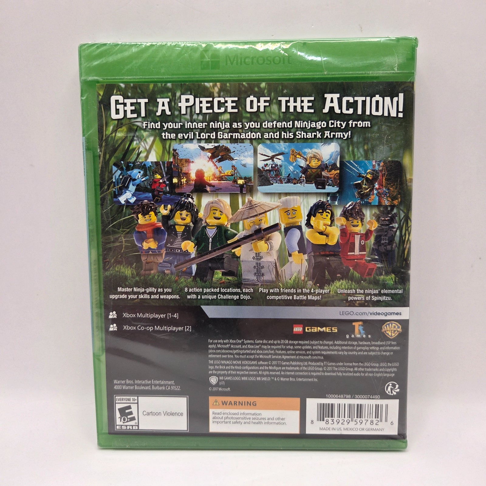 NEW SEALED * Xbox One Lot of 4 Games – Lego Ninjago Sims 4 x Star Wars Bundle +