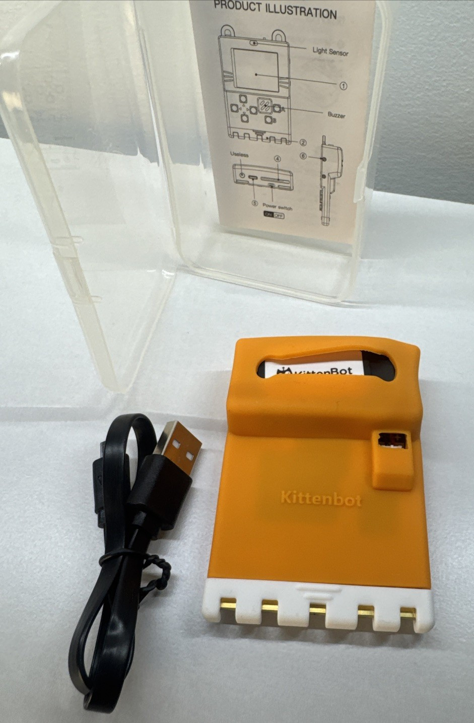 KittenBot Meowbit Card-Sized Programmable Game Console STEM Education Micro:bit