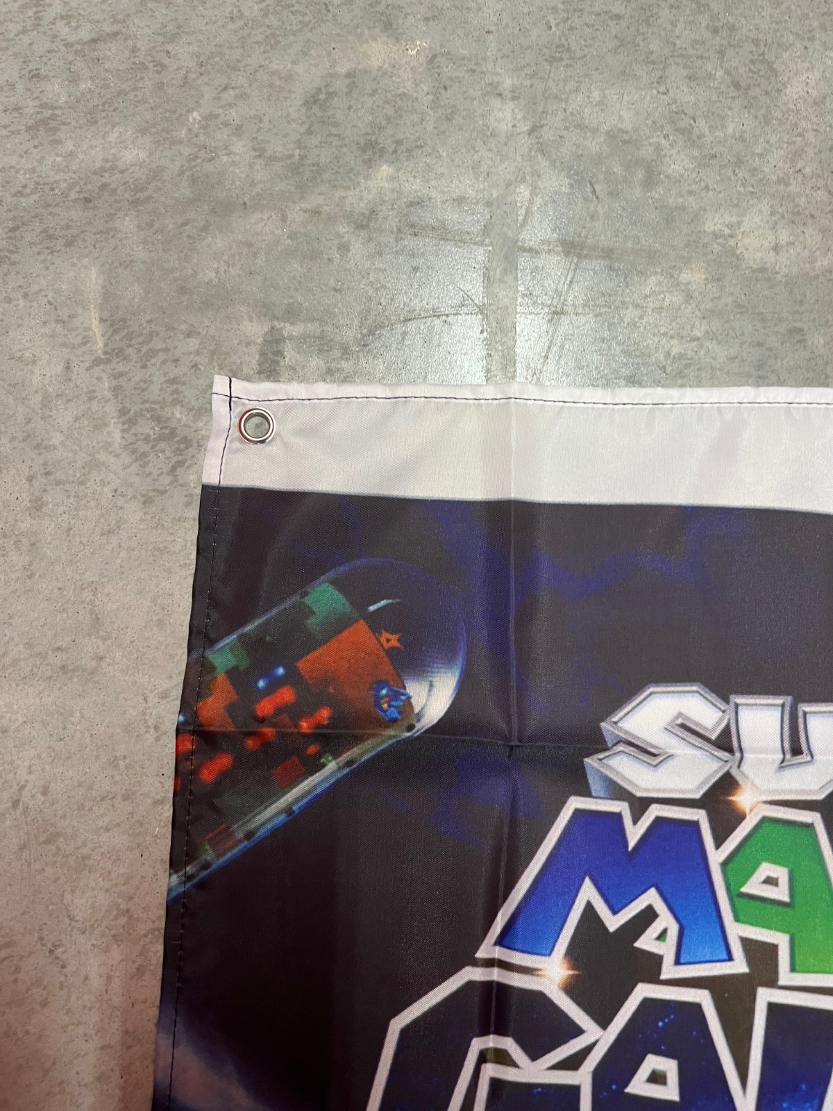 Super Mario Galaxy Wall Flag Banner Tapestry 2 x 3 Ft, Wii