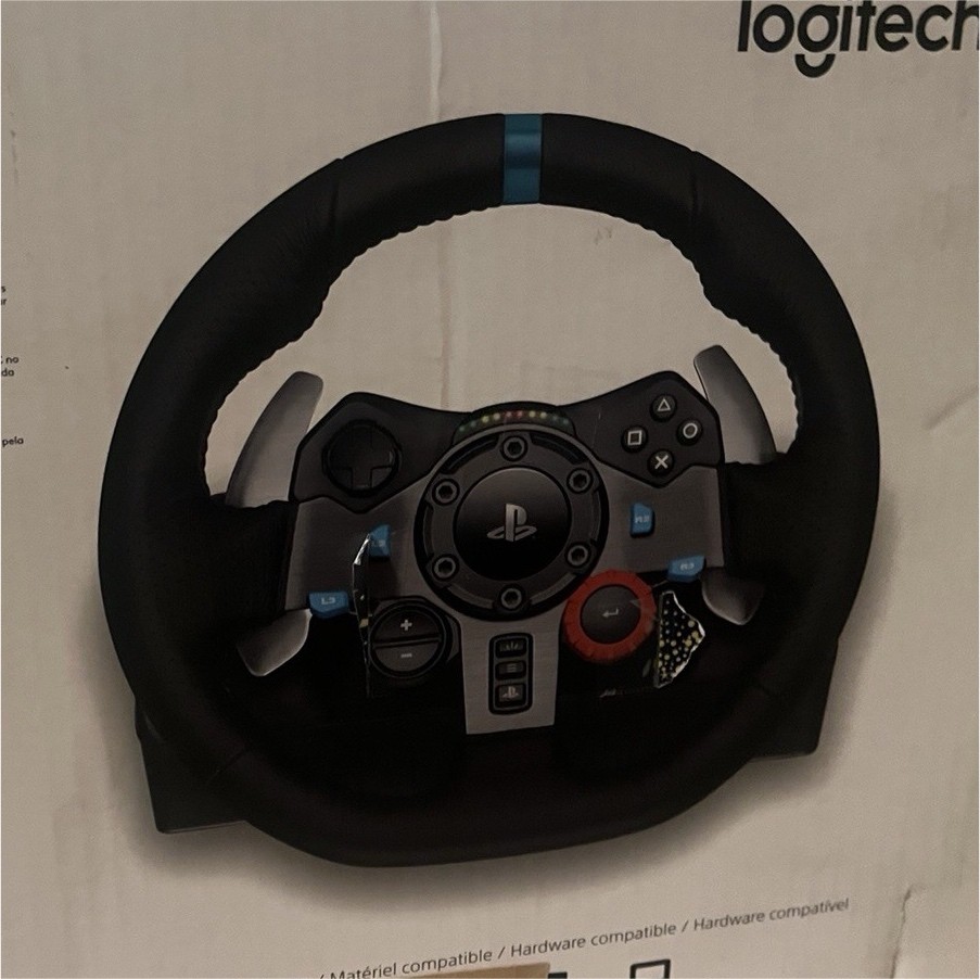 Logitech G29 Driving Force Racing Wheel ONLY for PS5 PS4 PS3 PC
