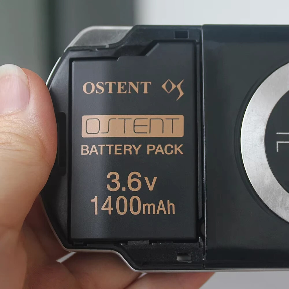 OSTENT 1400mAh 3.6V Lithium Ion Rechargeable Battery Pack for PSP 2000/3000