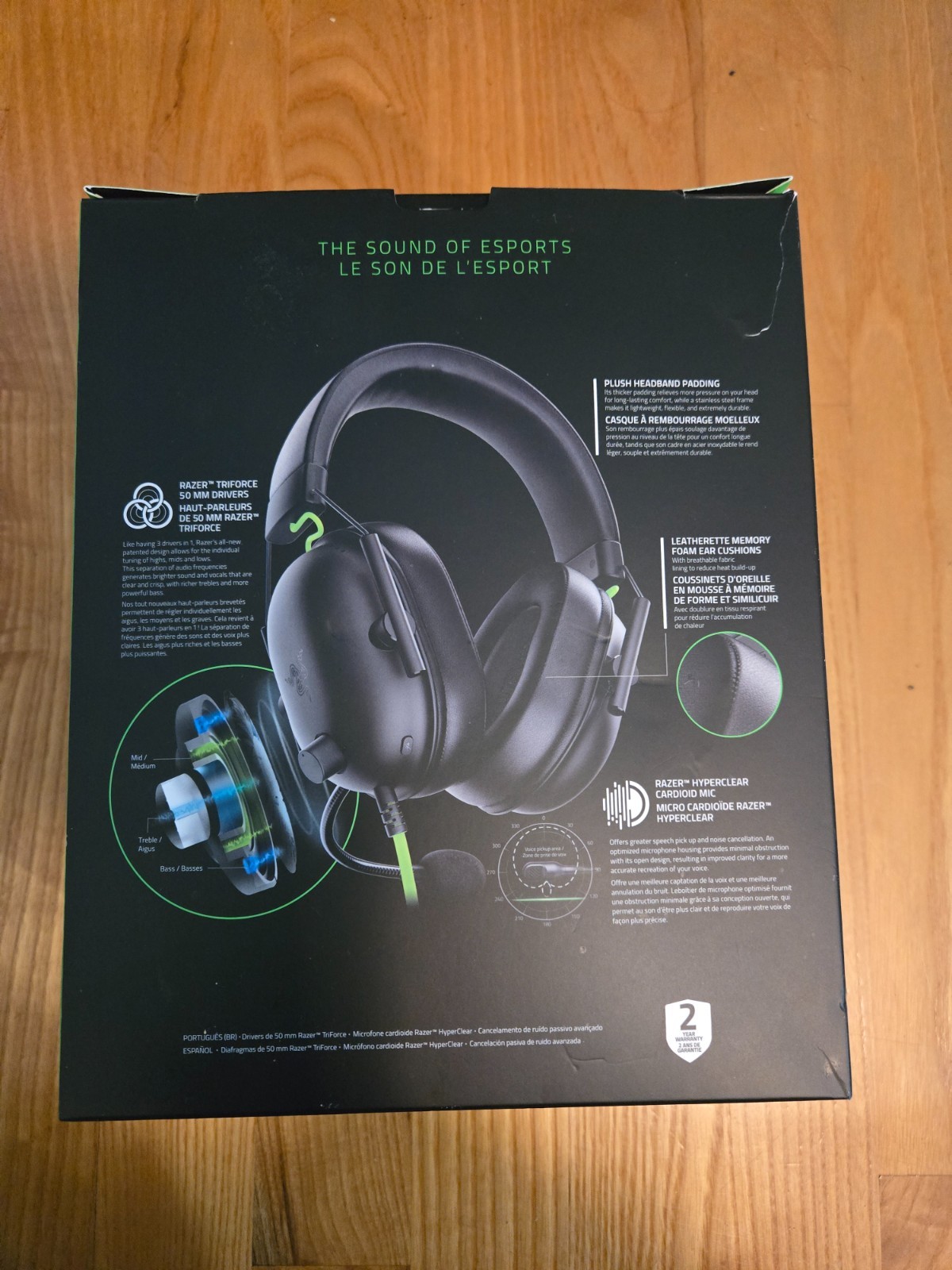 Razer BlackShark V2 X Headset Black