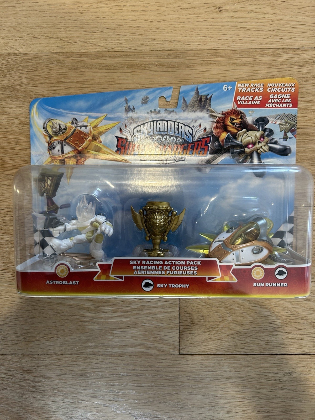 Skylanders Superchargers Sky Racing Action Pack Astroblast Sky Trophy Sun Runner