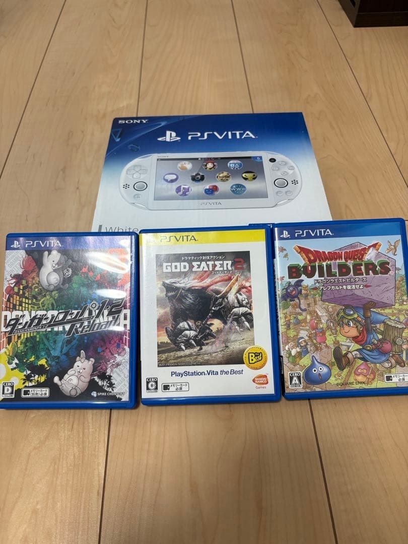 Excellent SONY PS Vita PCH-2000 Console White Boxed