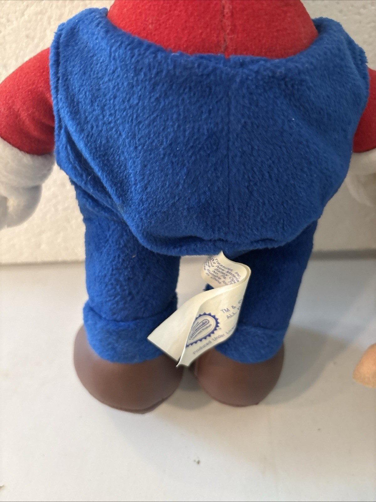Talking Super Mario Plush Figure 1997Inc. Nintendo WORKS Donkey Kong As Well
