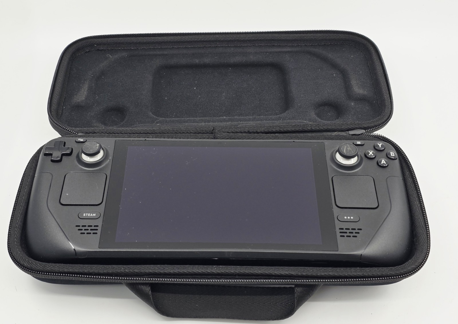 Valve Steam Deck LCD 1010 Handheld Console 512GB with Case & Charger – Black