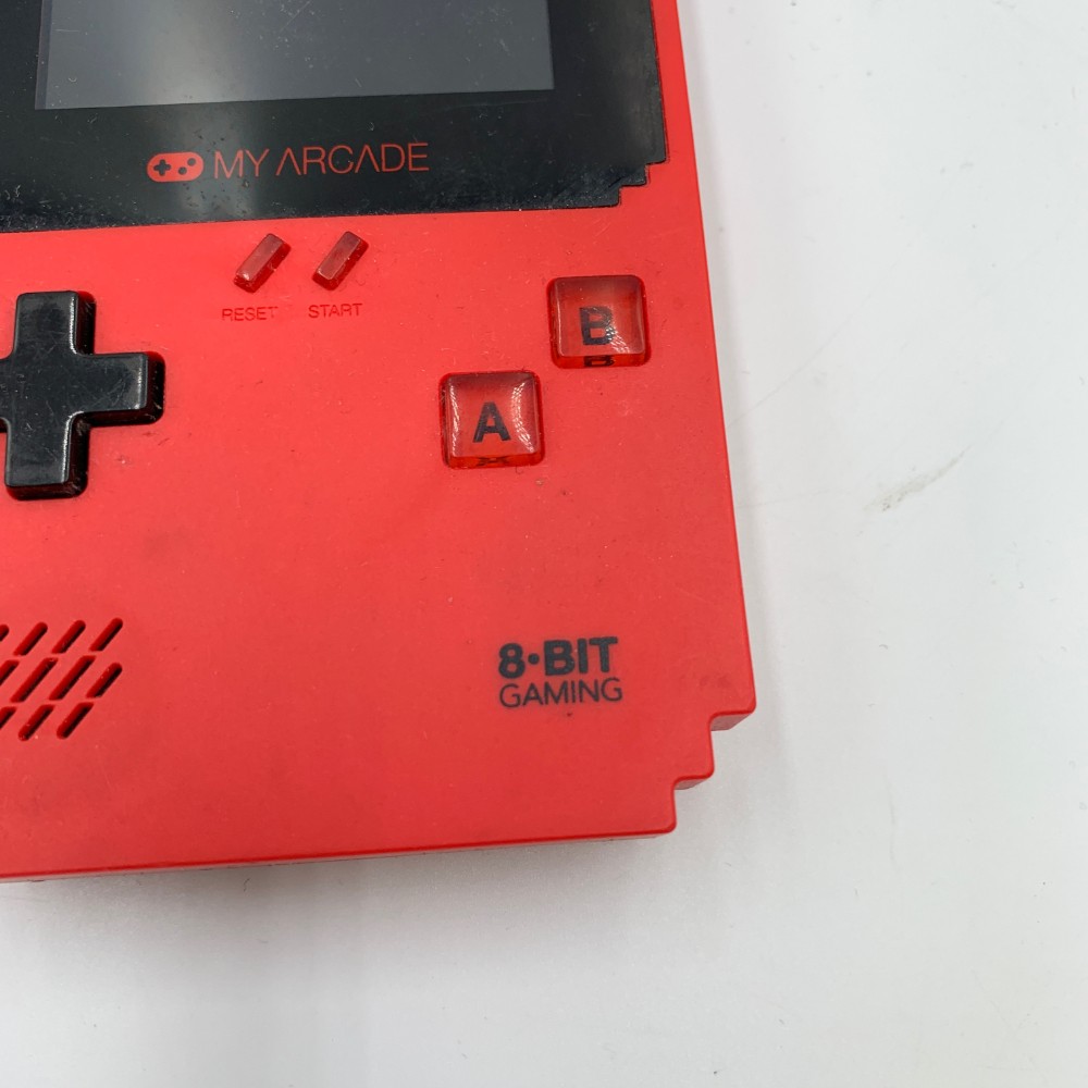 My Arcade Pixel Classic 8-Bit Gaming Console Red Black 2.7″ Color Screen Display