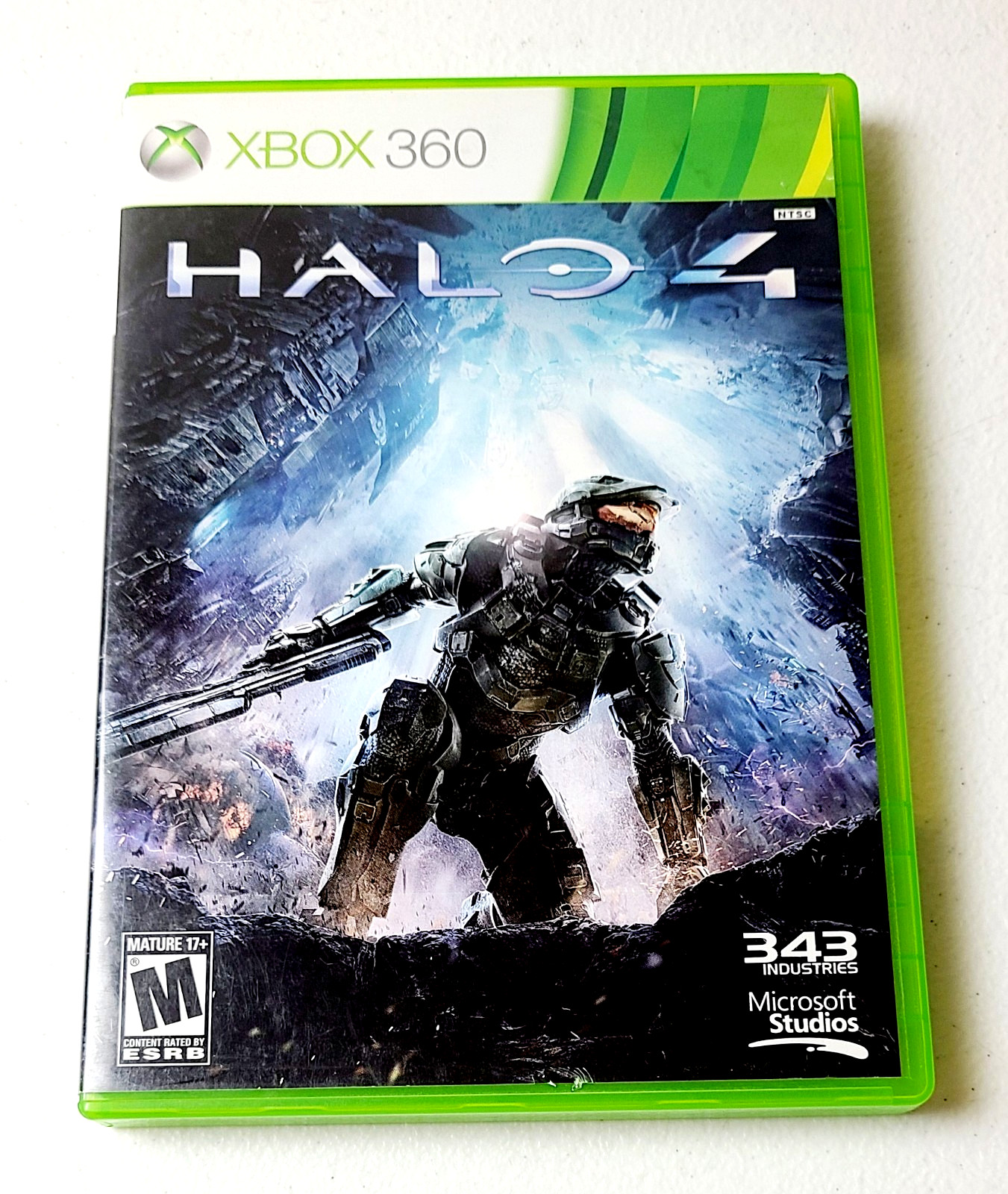 Halo 4 (Microsoft Xbox 360, 2012) Video Game No Manual TESTED & WORKING