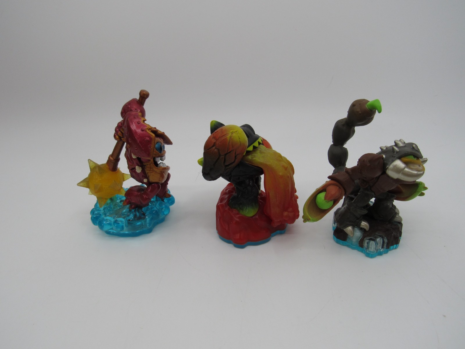 Skylanders Swap Force Figures Fire Water Earthx2 Magic Lot of 5