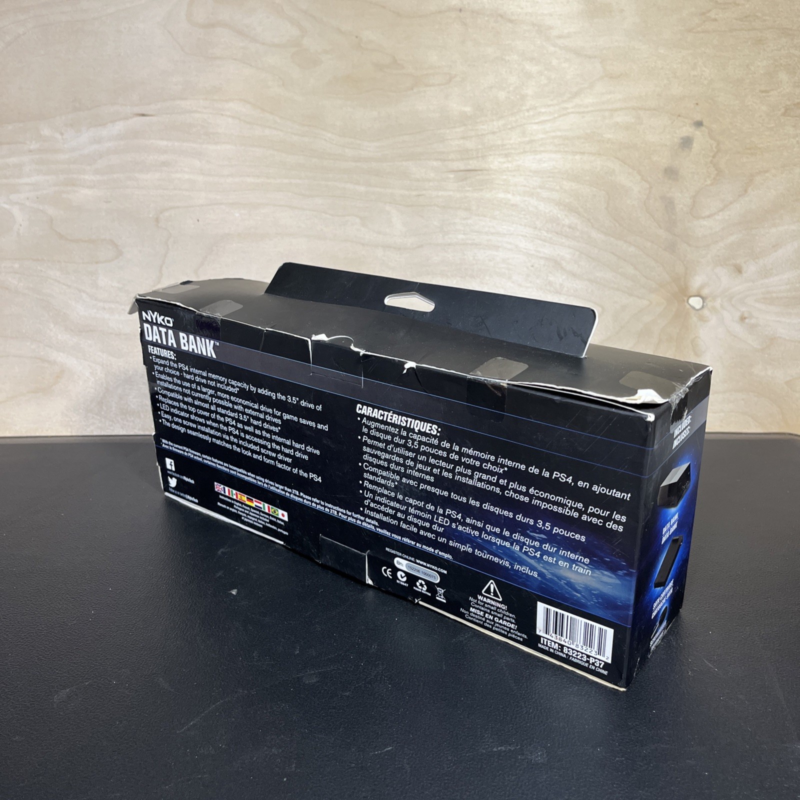 Nyko Data Bank PlayStation 4 Modular Storage Extension Brand New Sealed