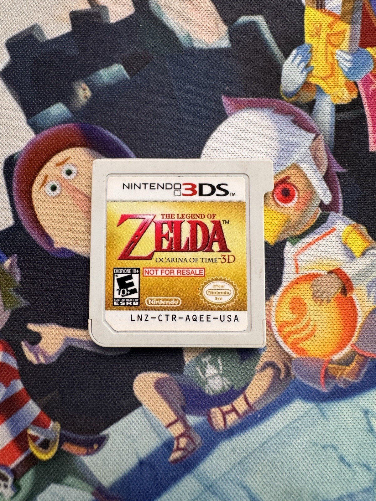 Zelda 3D Ocarina Of Time Not For Resale Nintendo 3DS Demo