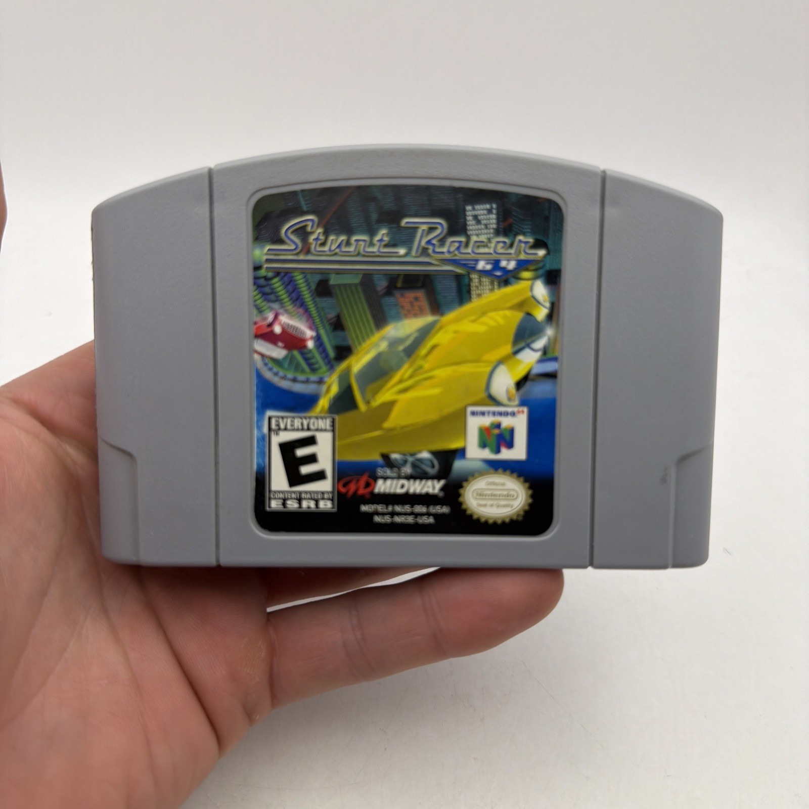 Stunt Racer Nintendo 64 N64 Clean Tested Authentic Working