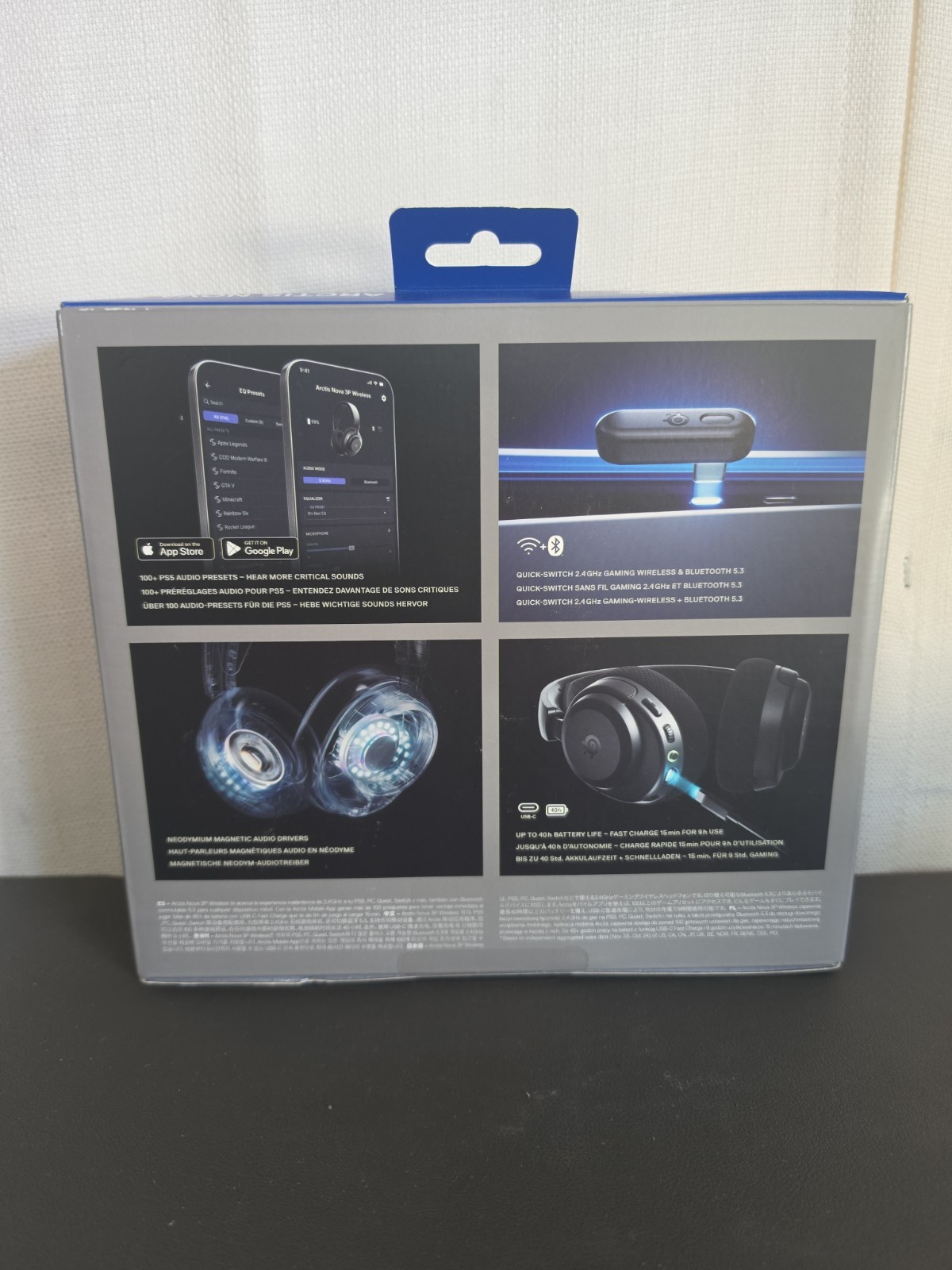 SteelSeries Arctis Nova 3P Wireless Multi-Platform Gaming Headset NEW SEALED