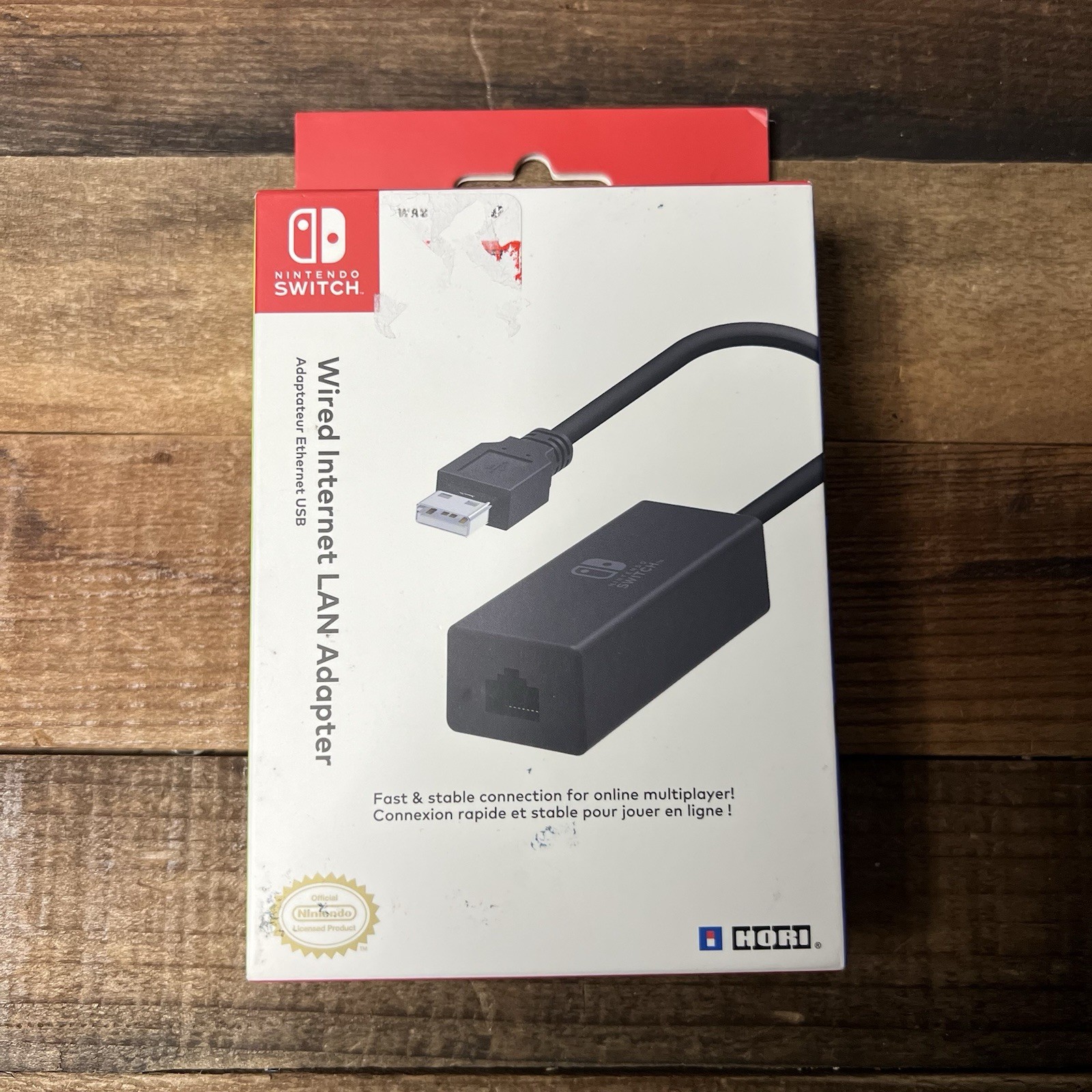 Nintendo Switch Wired Internet LAN Adapter Fast Stability Connection Multiplayer