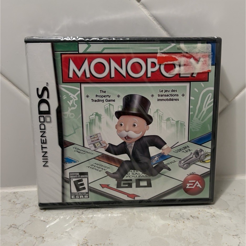 Monopoly for Nintendo DS EA Electronic Arts E Everyone NTSC-U/C US/CA Game Case